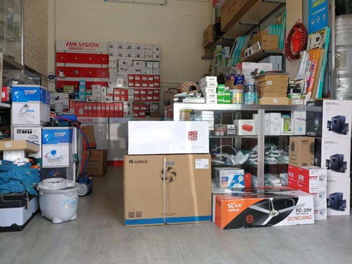 葵潭这家店真够牛 监控安装 wifi网络 电脑维修 水电安装 空调油烟机安装等通通都可以找他们